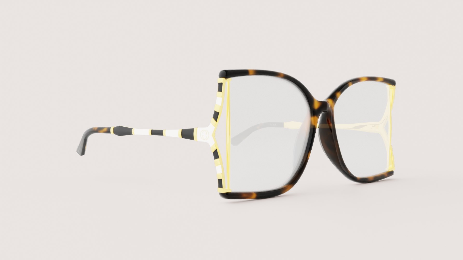 Gucci - GG0592O 002 Glasses 3D - TurboSquid 2229808