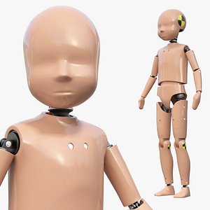 child crash test dummy 3D