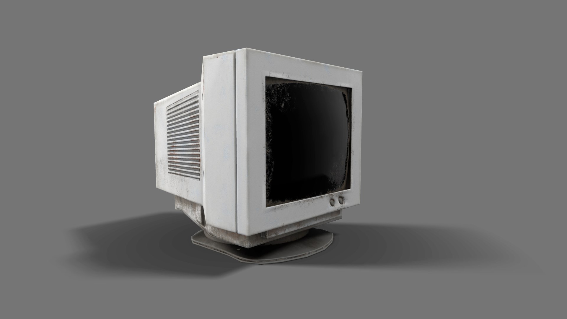 old computer monitor