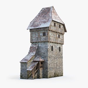 house building 3D model