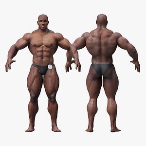 Bodybuilder 3D model
