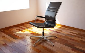 3d realistic office chair model
