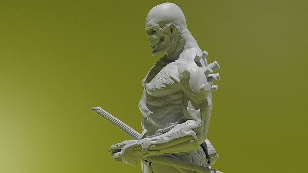 Cyberpunk Samurai 3D 모델 - TurboSquid 2108186