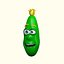 Pepino de desenhos animados