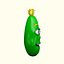 Pepino de desenhos animados