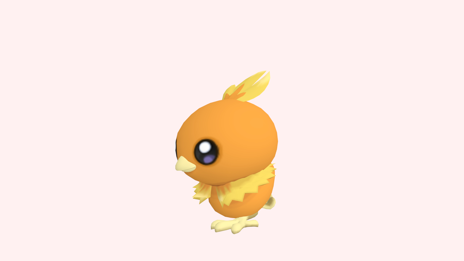 3D POKEMON Torchic Animated Game Already Model - TurboSquid 1939741