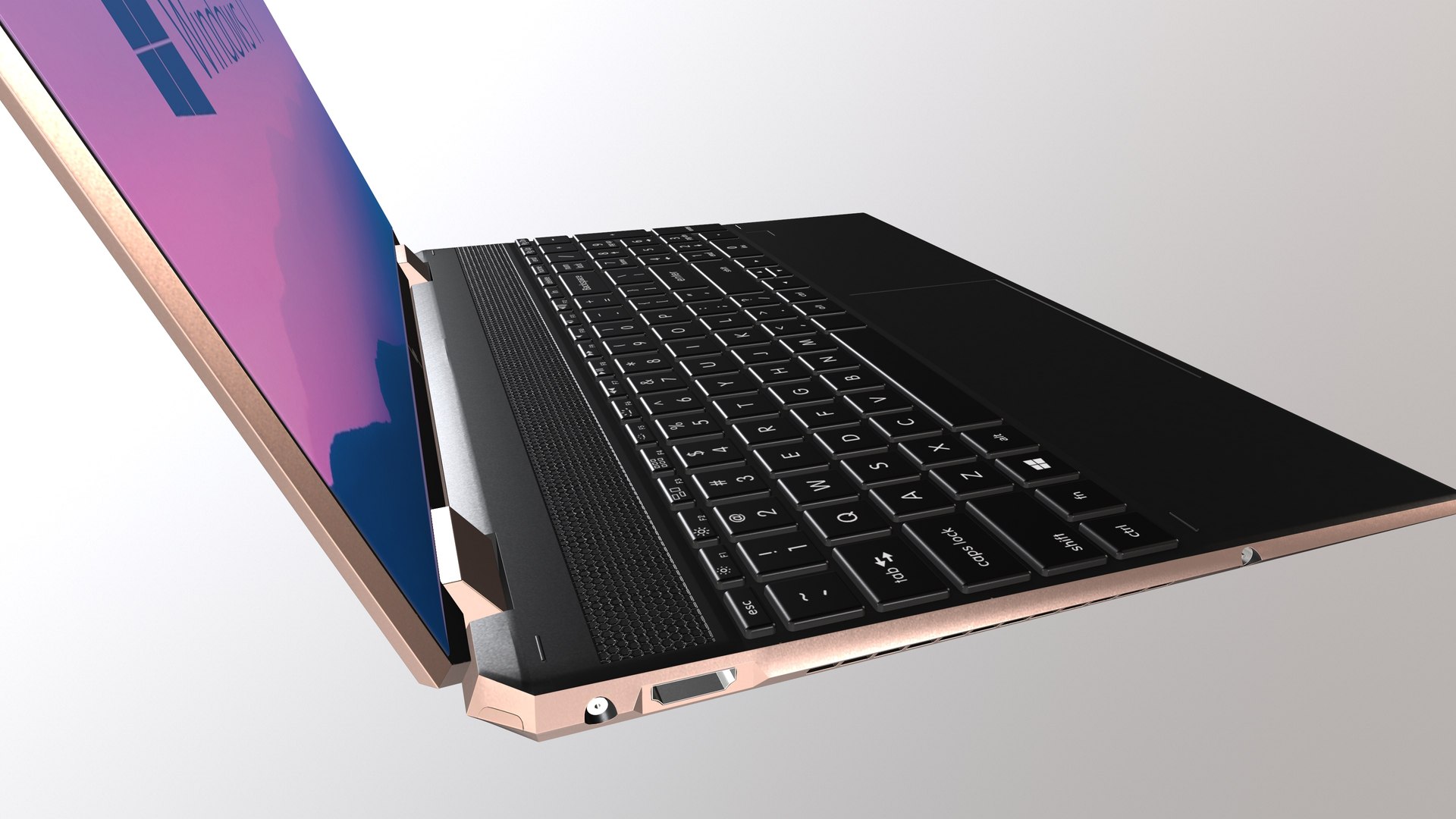 3D HP Spectre X360 3d Model VR - TurboSquid 1920481
