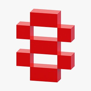 Voxel Number 8 3D model