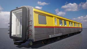 TW Train Cabin 003 3D model