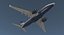 3D boeing 737-700 generic model