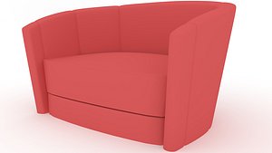 3D Single Sofa model