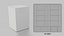 Boîte de rangement profonde en forme de cube en carton - truquée et entièrement personnalisable