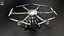 Military Hexacopter UAV -  Combat Drone with Bombs  Camuflage