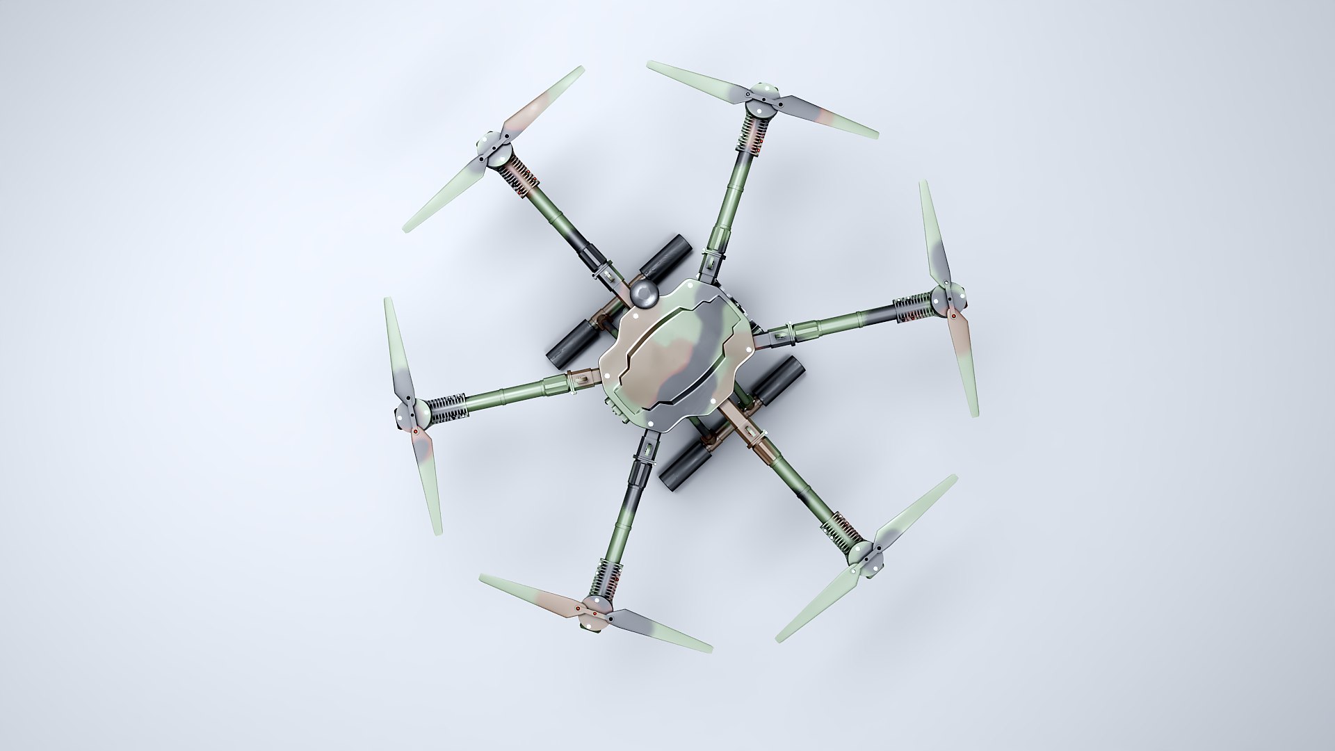 Military Hexacopter UAV -  Combat Drone with Bombs  Camuflage 3D model https://p.turbosquid.com/ts-thumb/q7/by6l9D/dP/b_drone_camo_0008/png/1778269463/1920x1080/fit_q87/232208f96d49d1b0057fefae638eb970b5165e1e/b_drone_camo_0008.jpg