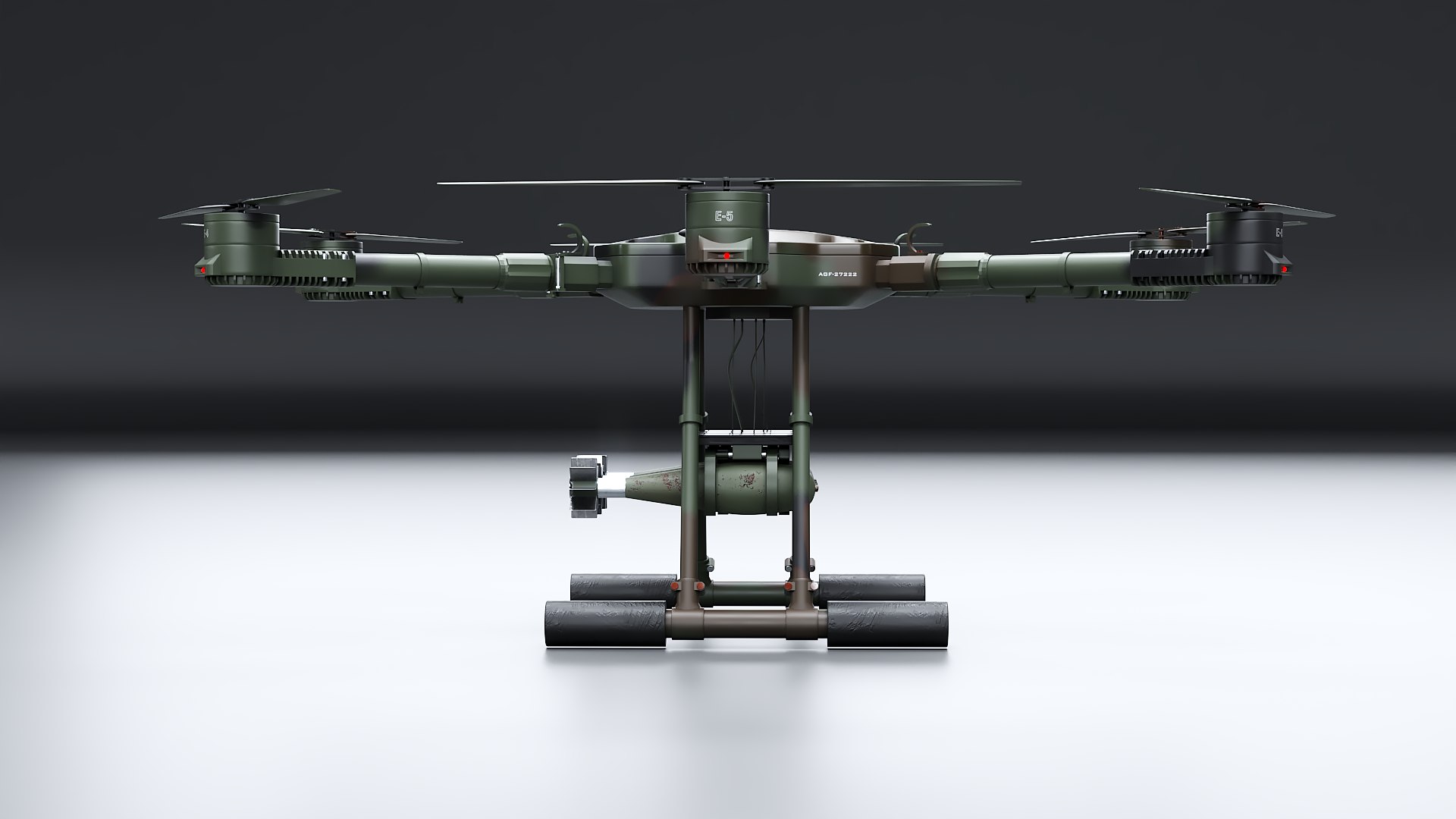 Military Hexacopter UAV -  Combat Drone with Bombs  Camuflage 3D model https://p.turbosquid.com/ts-thumb/q7/by6l9D/oA/b_drone_camo_0005/png/1778269458/1920x1080/fit_q87/9a15d03656932864a6662bf72749638b279befcc/b_drone_camo_0005.jpg