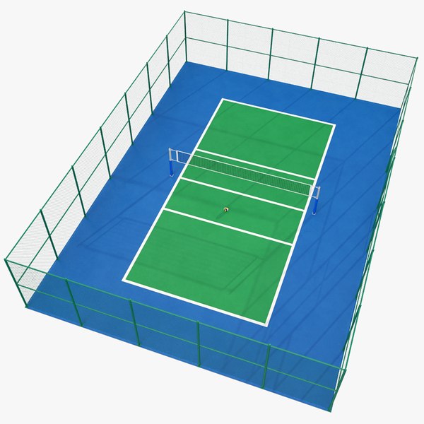 Volleyball Court 01 model