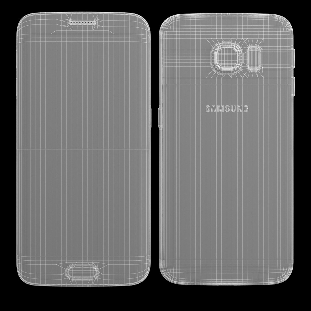 3dsmax Samsung Galaxy S6 Edge
