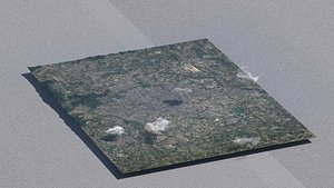 Beijing China City Landscape 3D Model