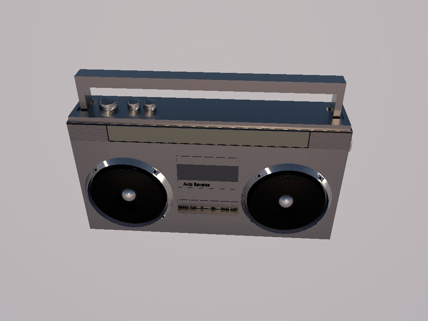 3D cassette player - TurboSquid 1253600