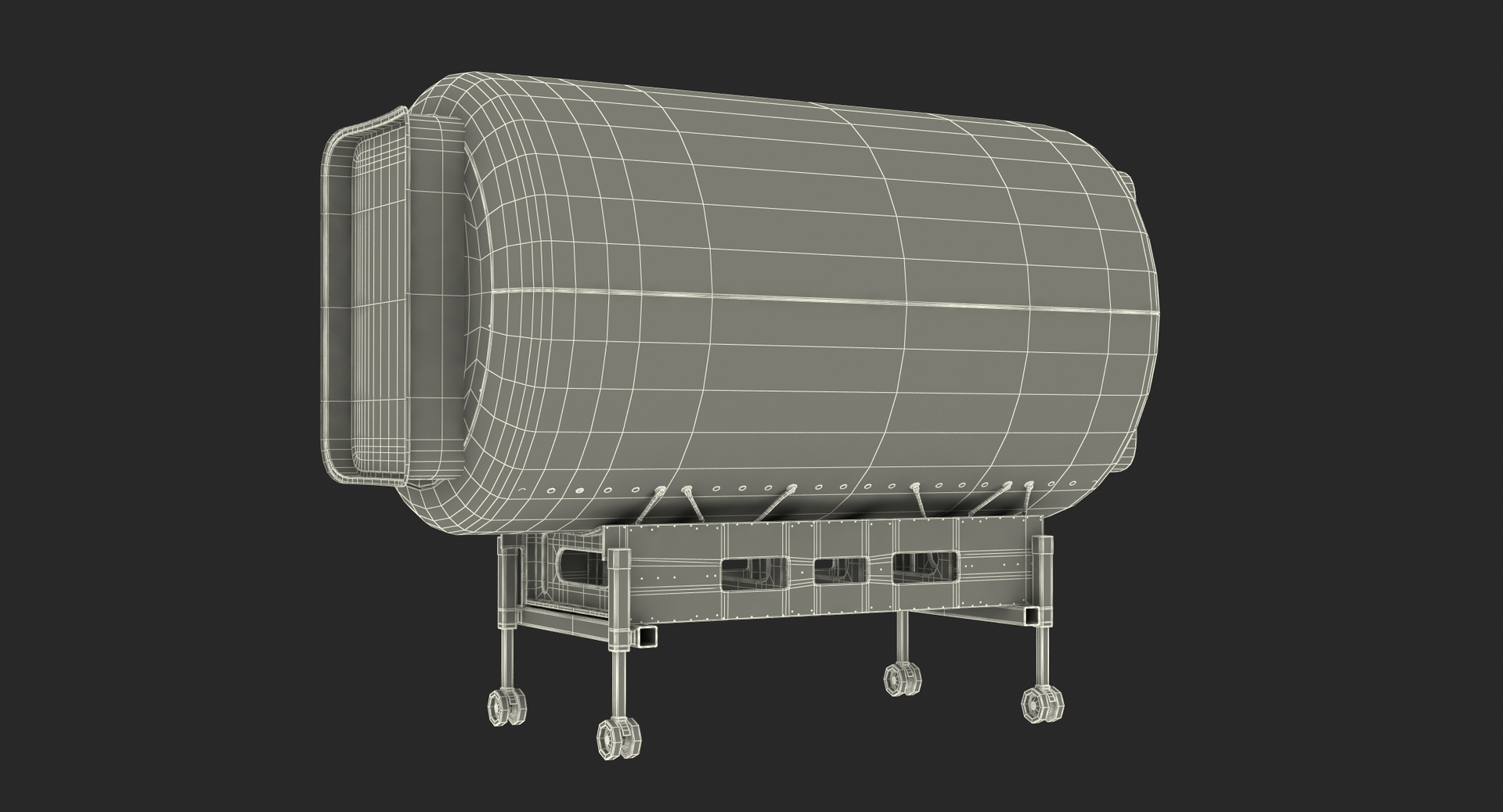 Autonomous Space Hygiene Module 3D - TurboSquid 1314166