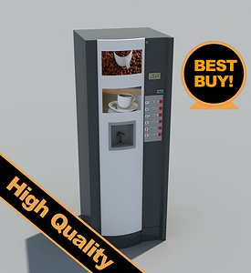 3ds coffee vending machine