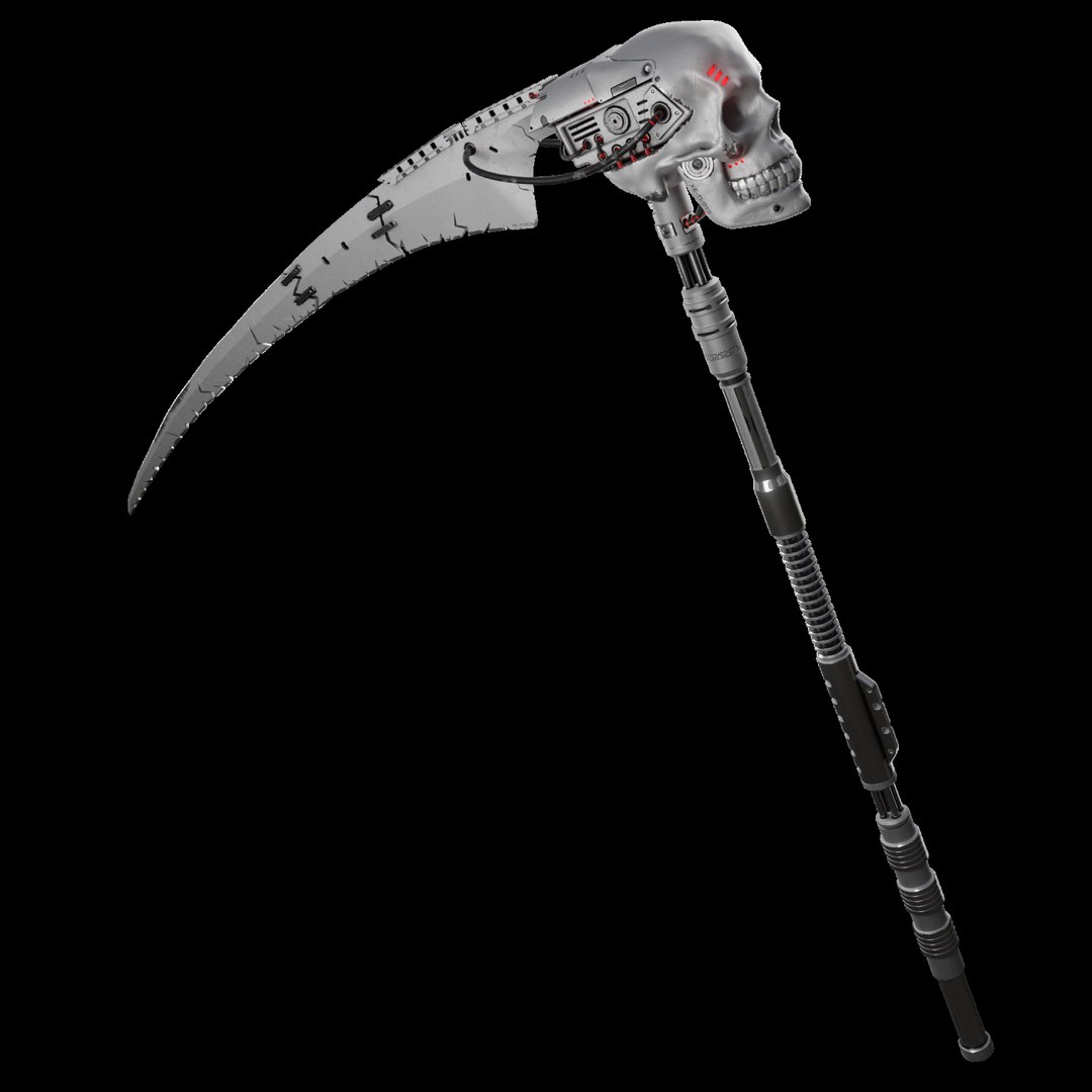 Mechanical Sci-fi Scythe 3D Model - TurboSquid 2074814