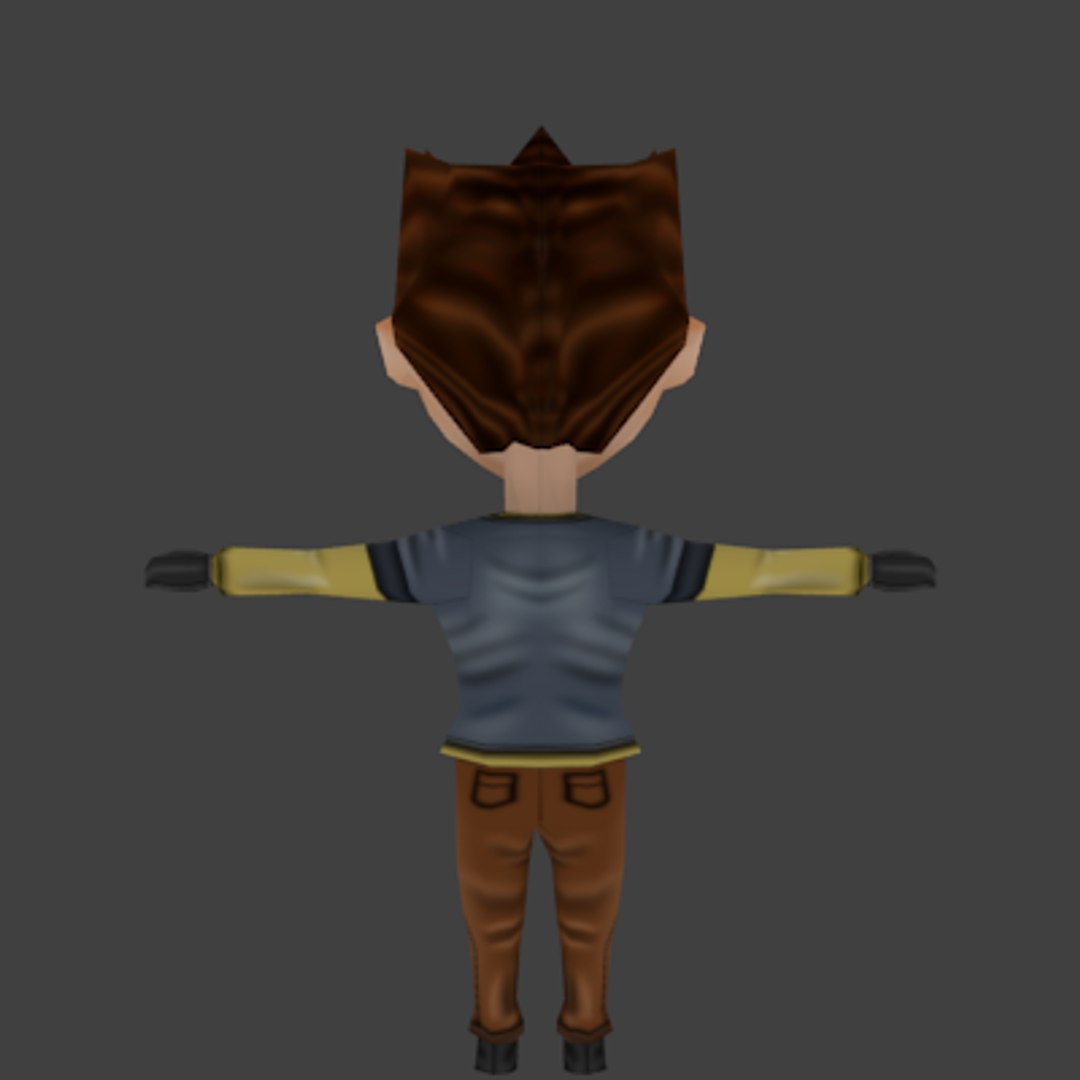 Rpg Characters Pack 3d Obj