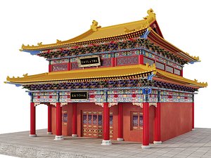 Imperial Palace Hall model