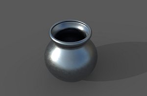 3D steel pot