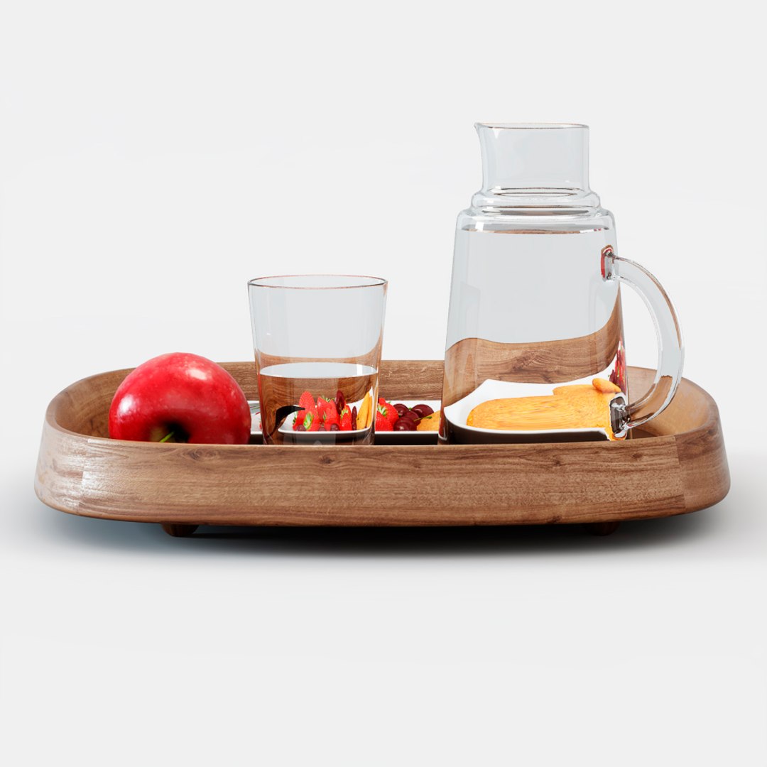 3d Porada Mix Tray Model
