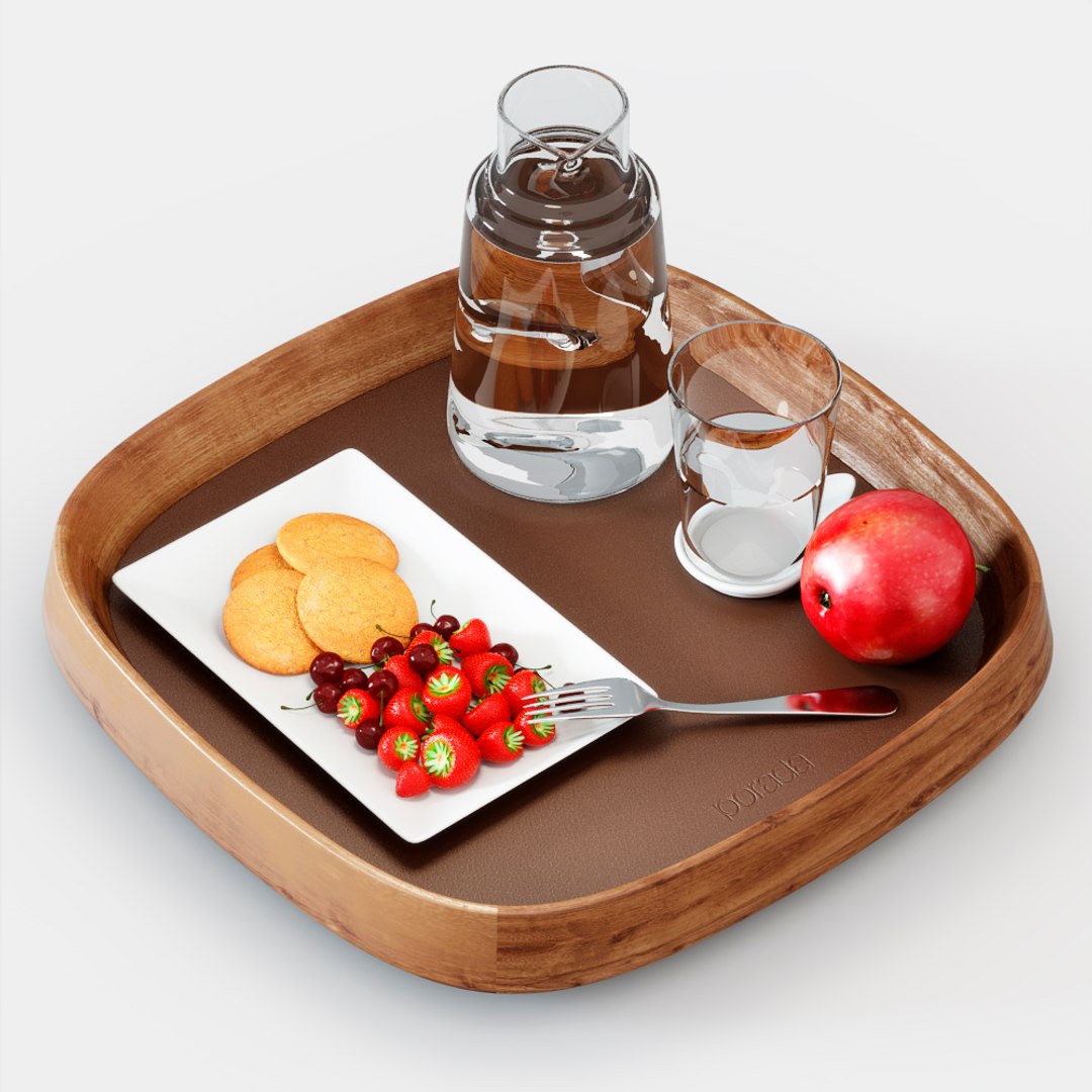 3d Porada Mix Tray Model