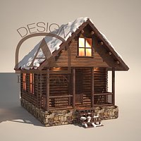 Winter Chalet Hi-Quality