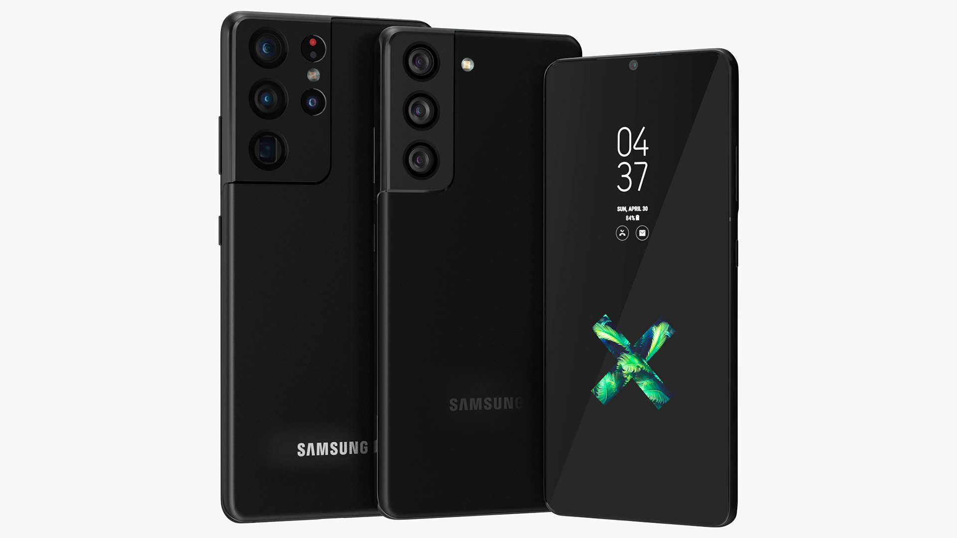 Samsung Galaxy S21 Set 3D model preview
