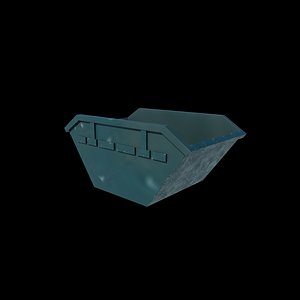 waste container 03 3D model