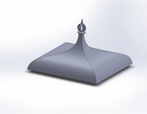 roof montacute 3D model