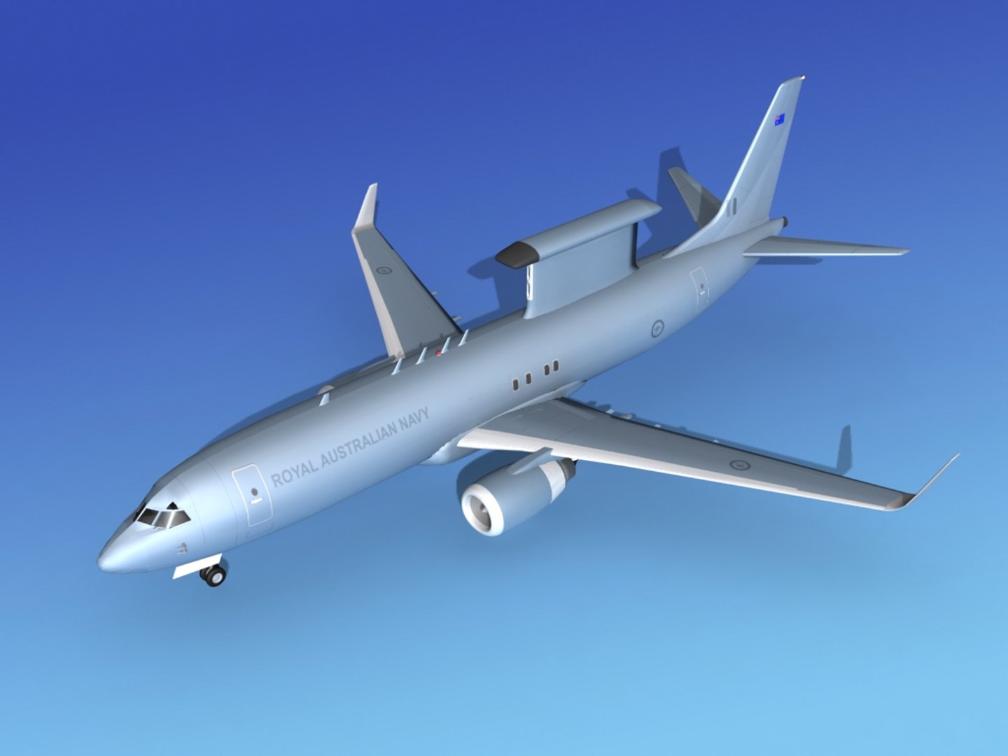Aircraft Boeing 3d Model