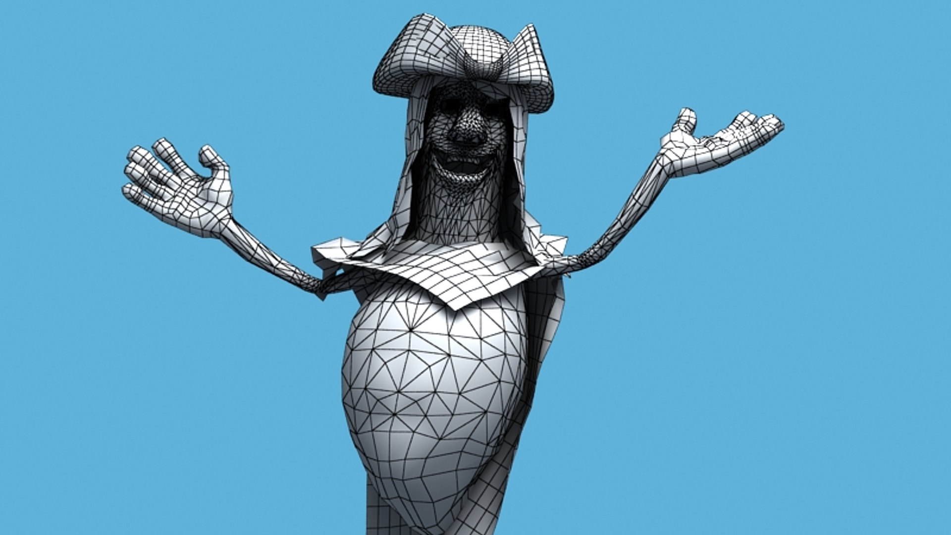 3d Model Animation Cartoon Ghost