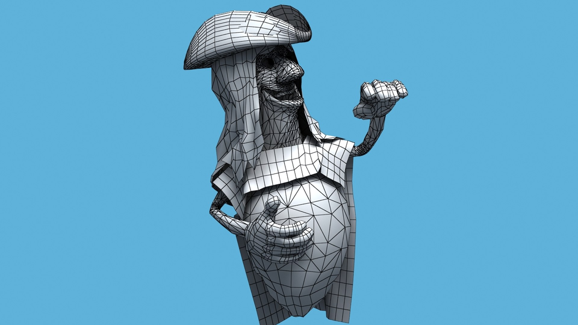 3d Model Animation Cartoon Ghost
