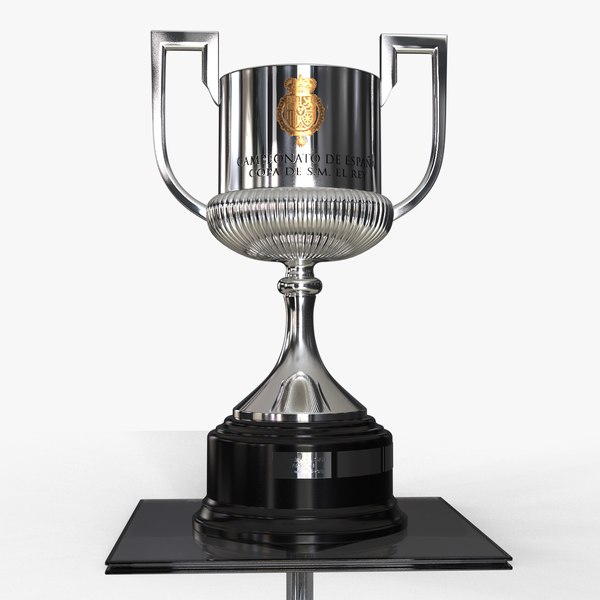 modelo 3d Trofeo de la Copa del Rey de Fútbol Español - Cinemático ...