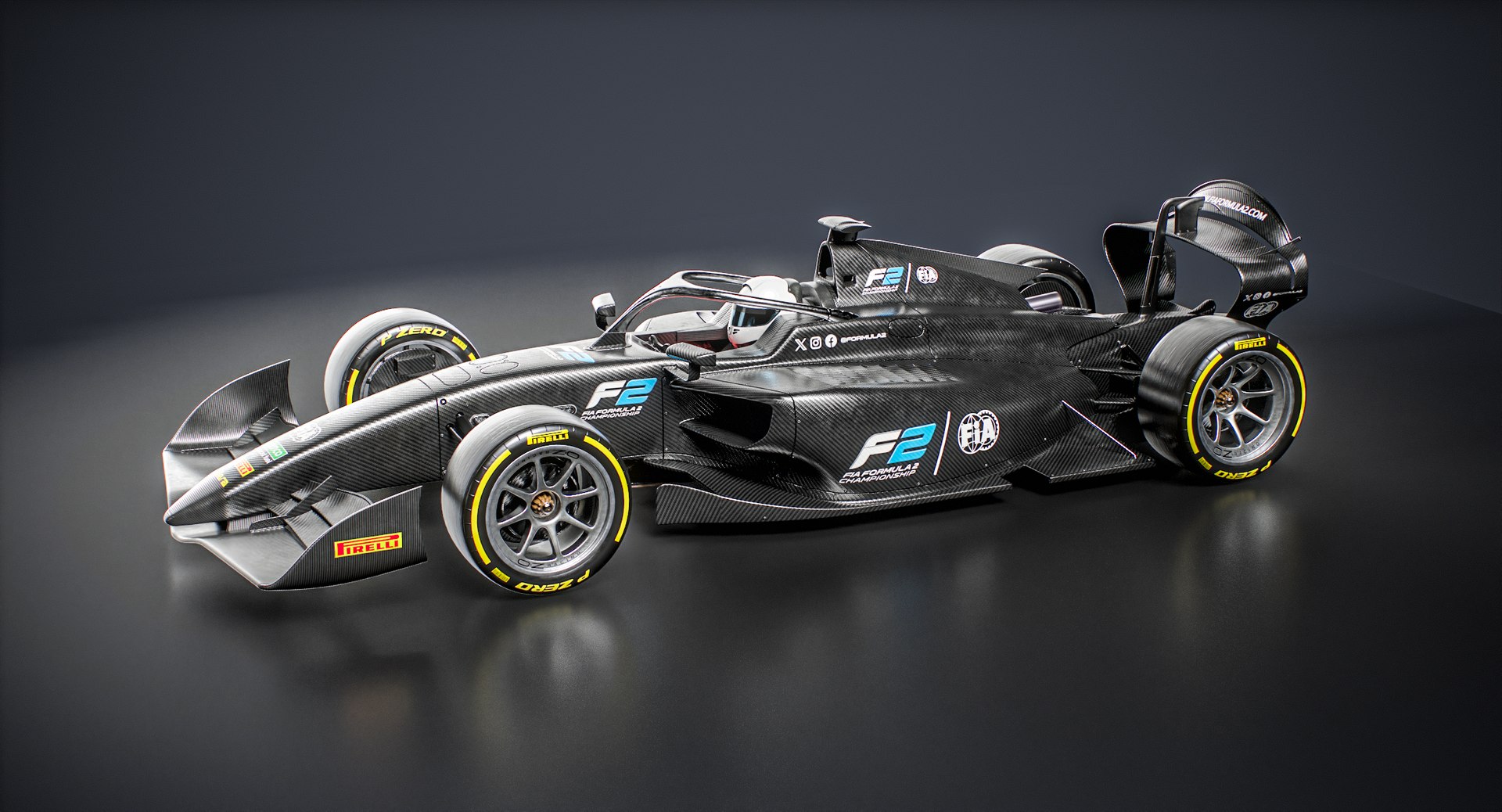 Dallara F2 2024 Formula 2 Race Car White Mockup 3D - TurboSquid 2142221