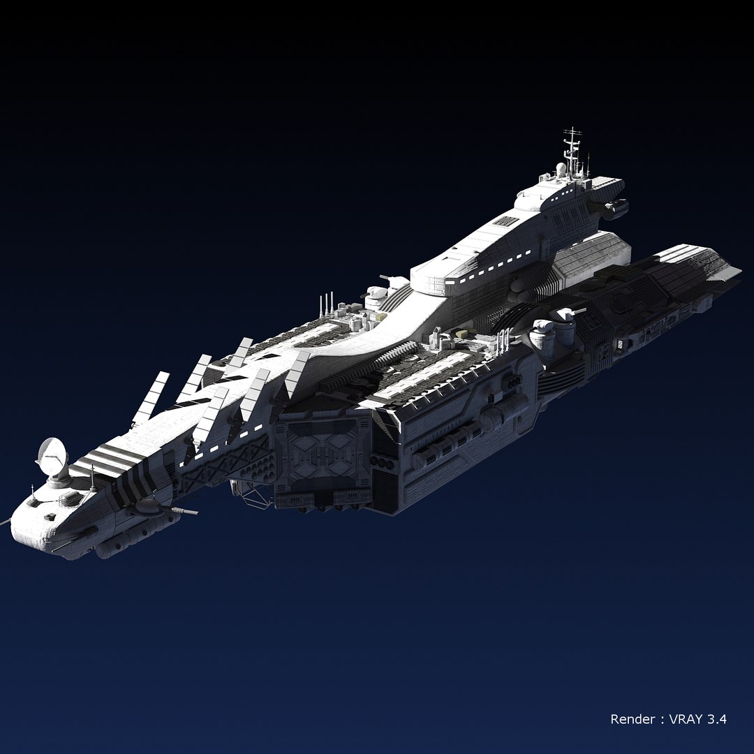 3D Space Explorer Cruiser Model - TurboSquid 1192863