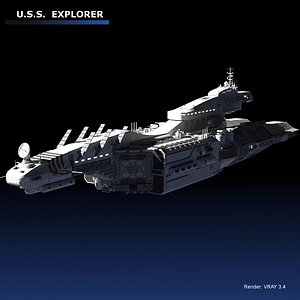 Science Fiction Spacecraft 3D Models for Download | TurboSquid