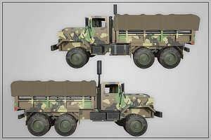 3D ARMY TRUCK