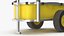 Beach Fishing Cart 3D Model