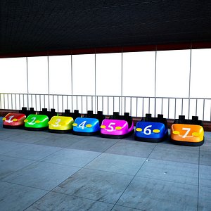 3dsmax attraction cars