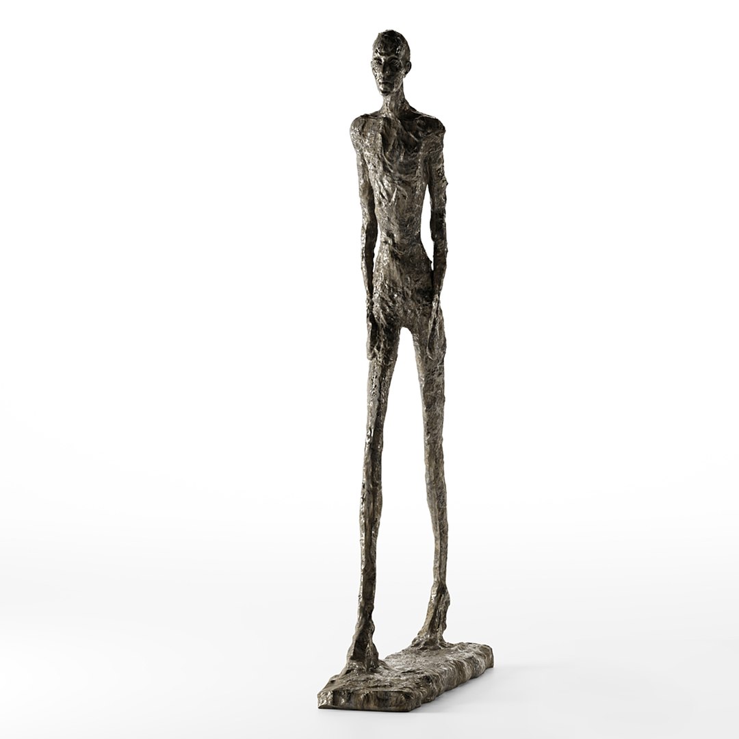 3d Alberto Giacometti Walking Man Model - Turbosquid 2205313