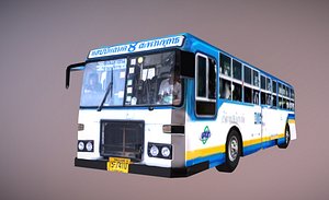 bus legendary 8 thailand 3D