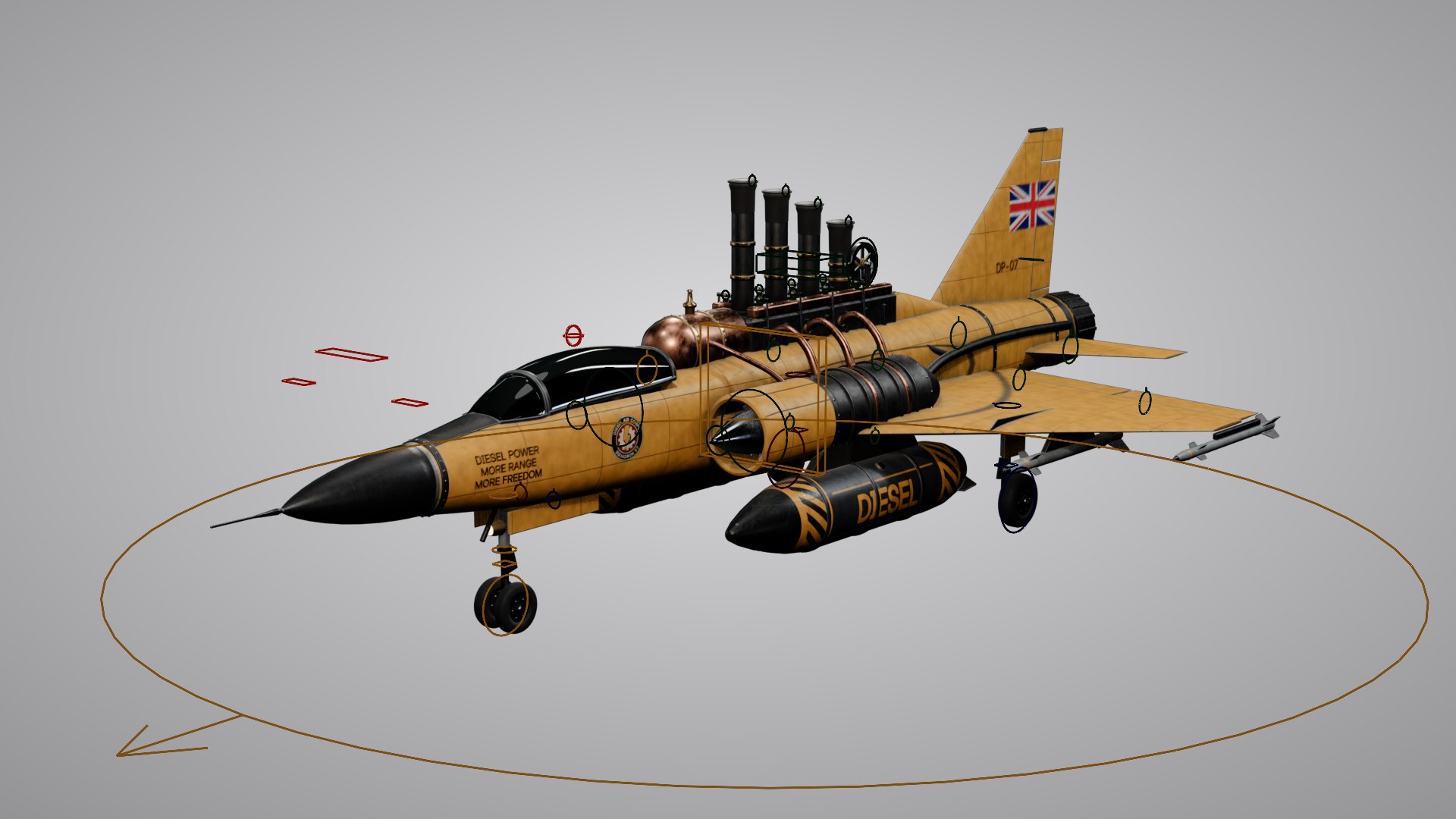 3D model Dieselpunk Jet Fighter - Rigged and Animated PBR https://p.turbosquid.com/ts-thumb/q8/o3auOl/E9/30_rig_restpose/png/1793112217/1920x1080/fit_q87/2ea7014a3bcc7f0dbdb42241f51b1f7df0eff7b1/30_rig_restpose.jpg