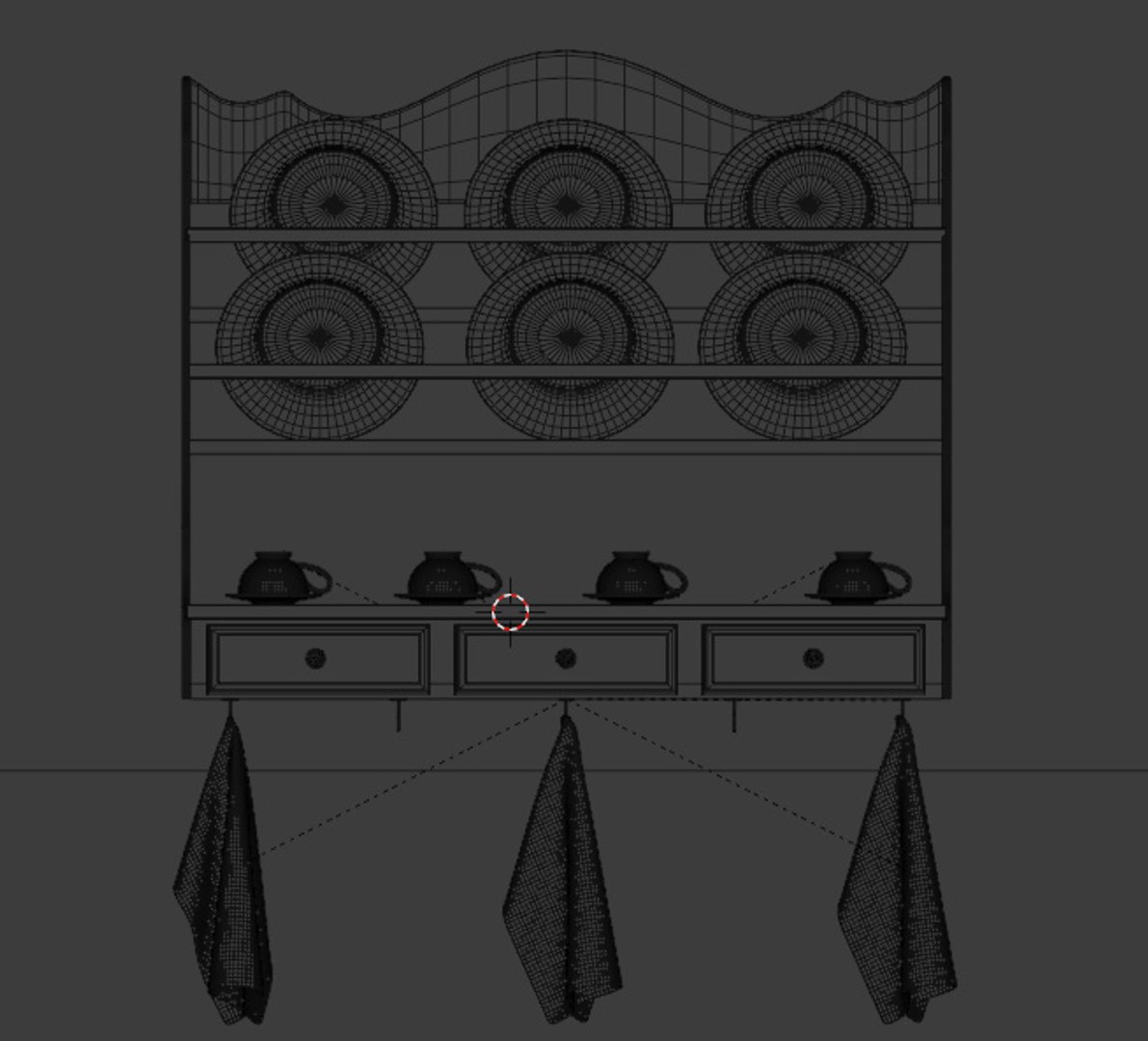 3D Plate Rack - TurboSquid 1723200