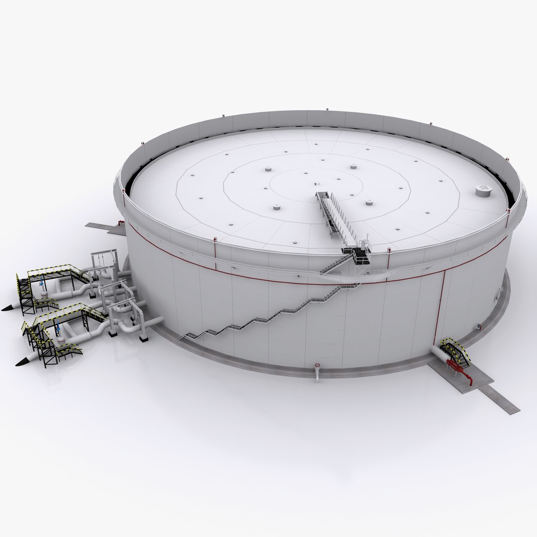 Oil Tank 3d Max